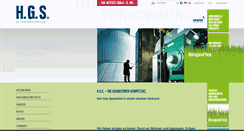 Desktop Screenshot of hgspartner.de